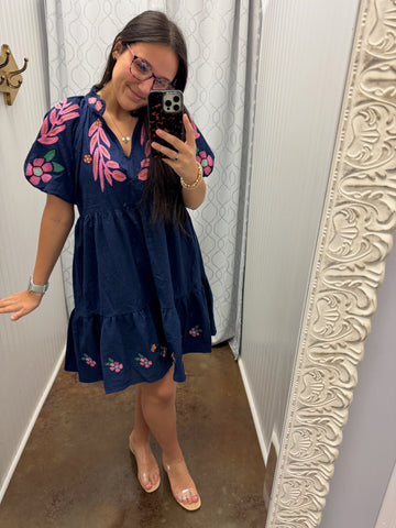 Main Event Babydoll Dress