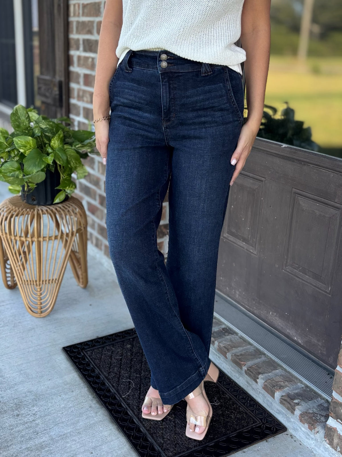 Briar Wide Leg Trouser - Judy Blue