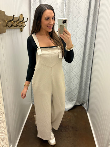 Black Tie Strap Jumpsuit