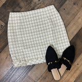Gift of Style Tweed Skirt