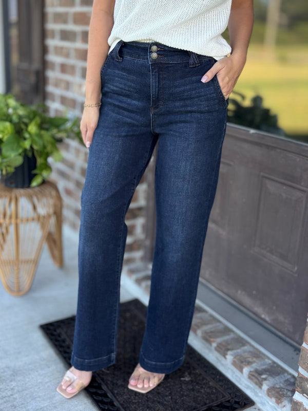 Briar Wide Leg Trouser - Judy Blue