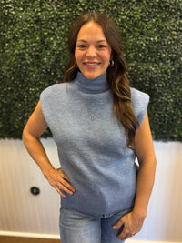 Understated Appeal Sleeveless Sweater