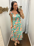 Anywhere With You Watercolor Dress