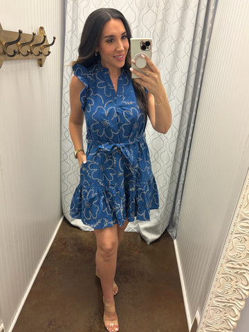 Sweet Tea Striped Dress - Plus