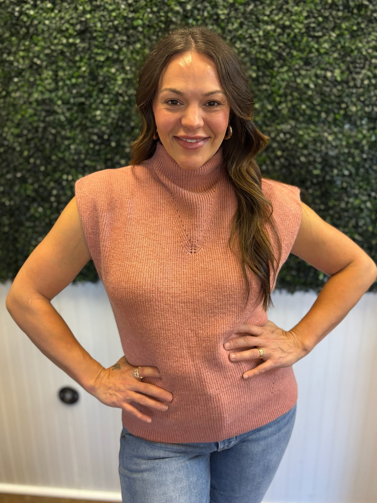 Understated Appeal Sleeveless Sweater
