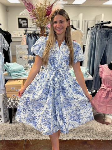 Bluebell Floral Dress
