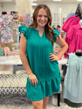 Tropic Escape Textured Dress
