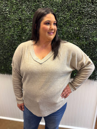 Effortless Balance Ribbed Top - Plus