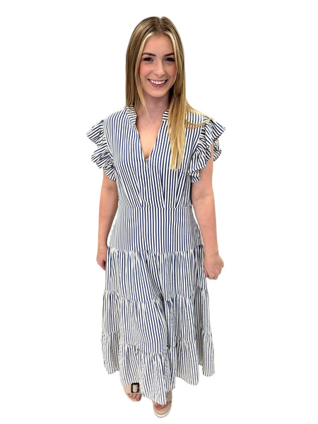 Picnic Chic Striped Dress