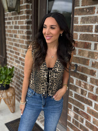 Wild Whisper Leopard Vest