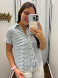 Better Than Basic Button Front Top