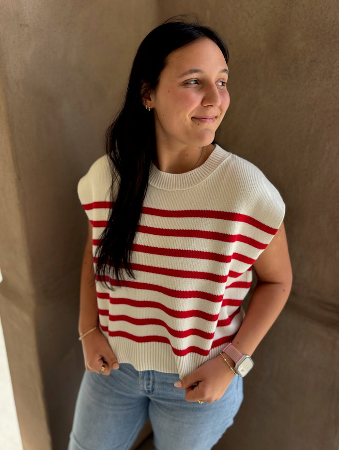 Crisp Air Striped Sweater