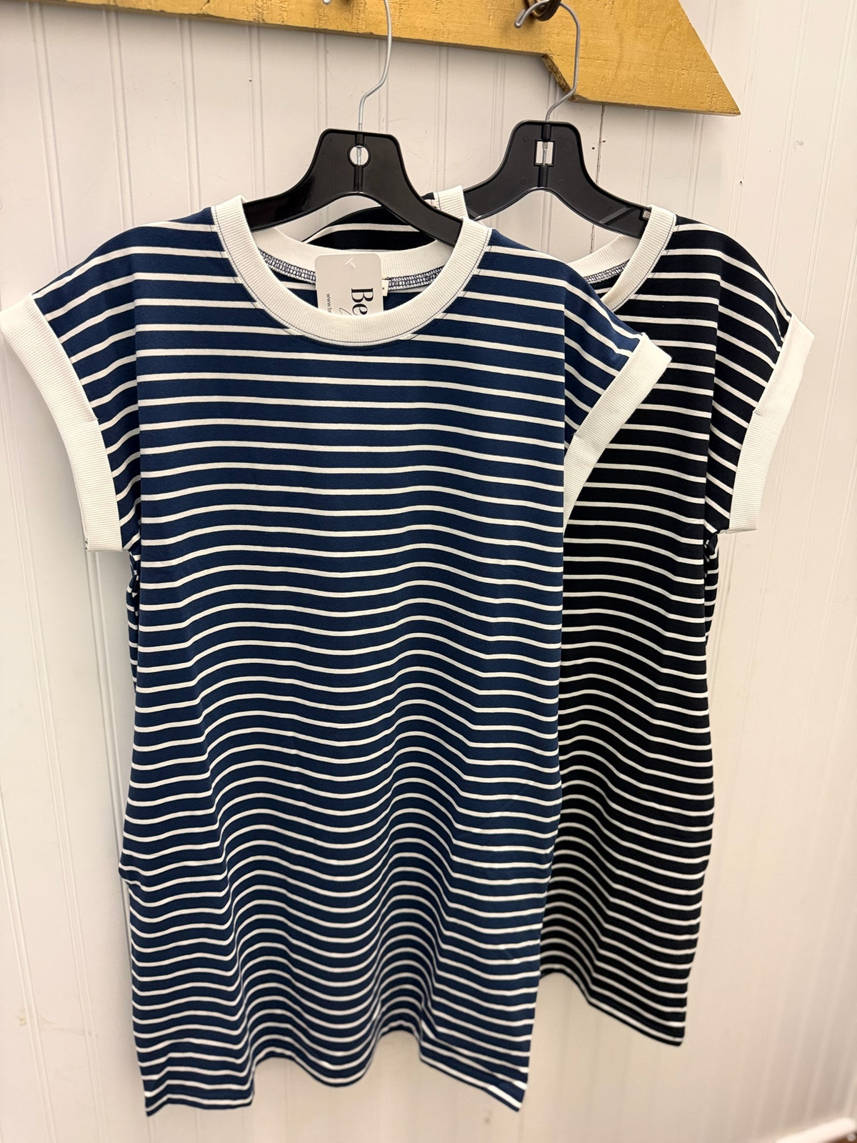 Weekend Forecast Striped Dress