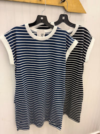 Weekend Forecast Striped Dress