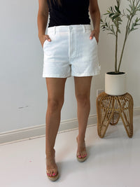 Wilhemina High Rise Denim Short - Risen