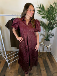 Falling for You Midi Dress