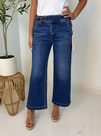 Willa Crop Wide Leg Jean - Risen