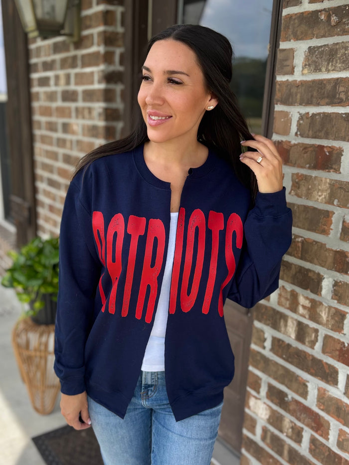 Patriots Crew Cardi (PRE ORDER)