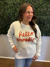 Hello Pumpkin Sweater