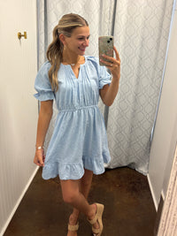 Joyful Song Jacquard Dress
