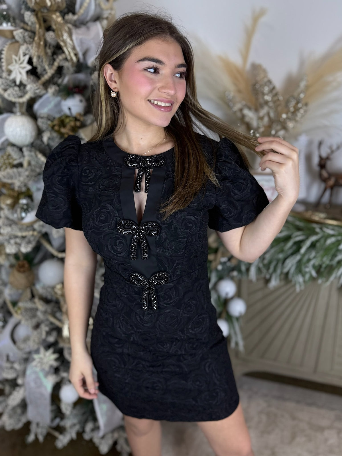 Embellished Elegance Dress