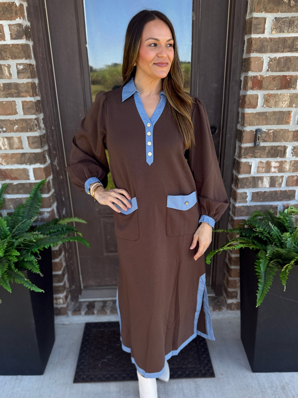 Classic Confidence Midi Dress