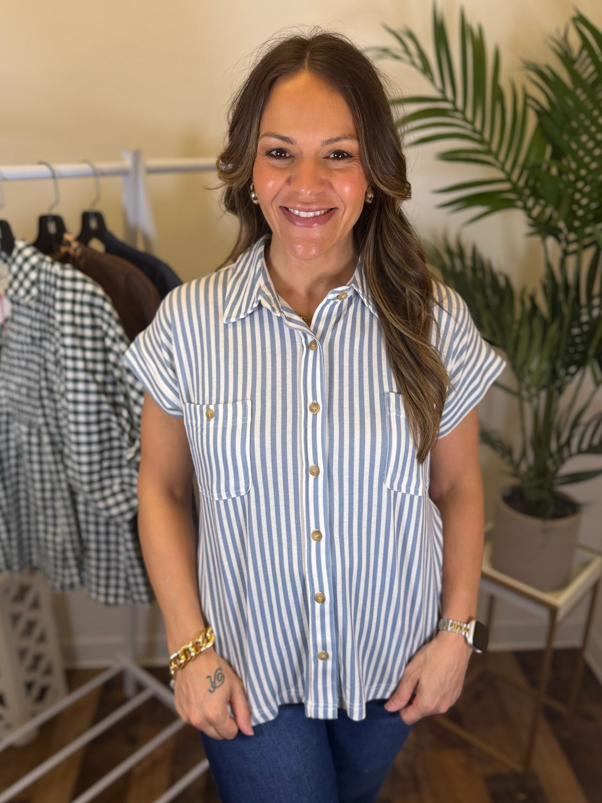 Casually Yours Striped Top