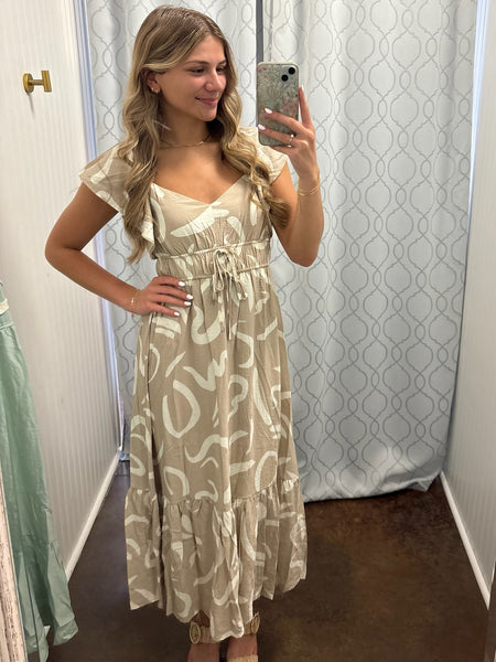 Sandy Shores Midi Dress