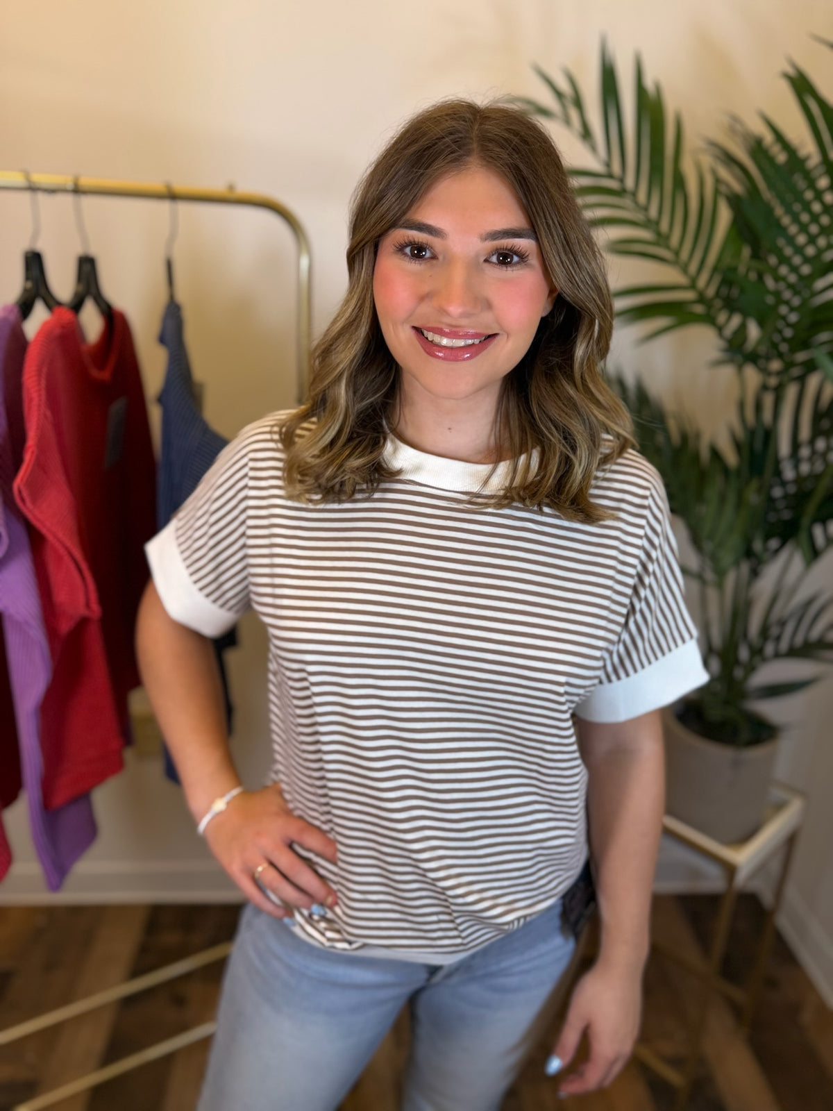 Saturday Stripes Top