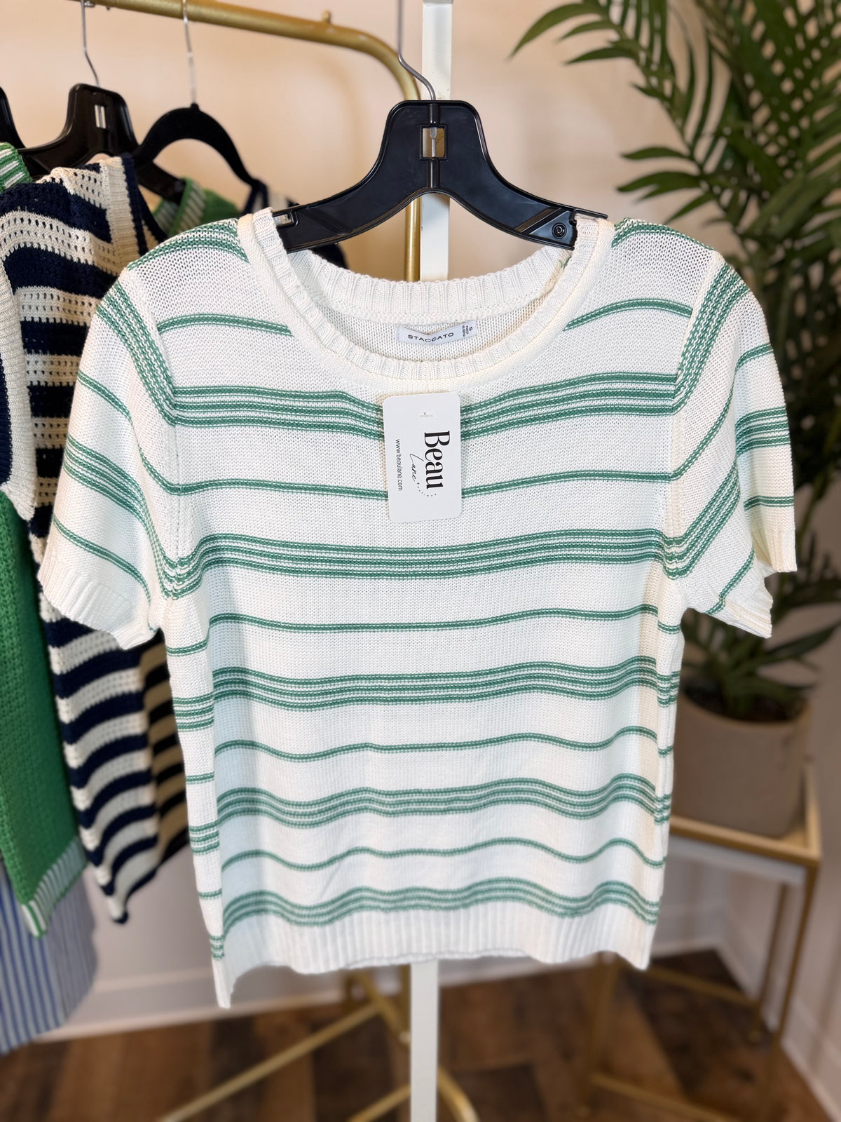 Simply Striped Knit Top