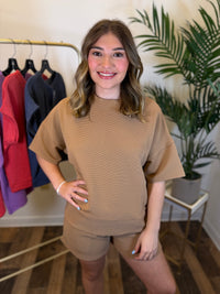 Weekend Retreat Ribbed Set