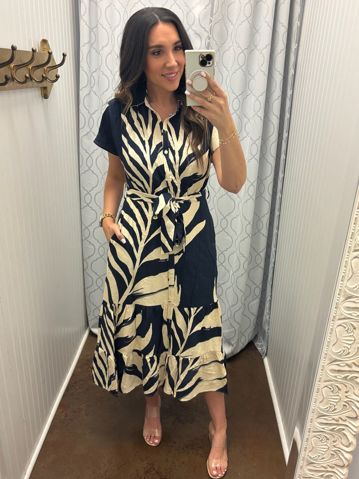 Harbor Days Midi Dress