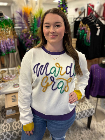 Throw Me Something Mardi Gras Top