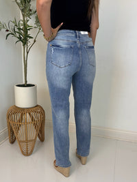 Teagan Tummy Control Straight Leg Jean - Judy Blue