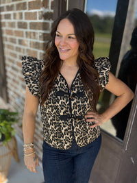 Bold Spirit Leopard Vest