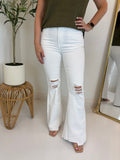 Ruby Release Hem Flare Jean - Risen