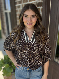 Untamed Instincts Leopard Top