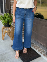 Collins Ankle Wide Leg Jean
