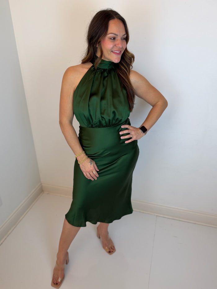 Moonlit Muse Midi Dress