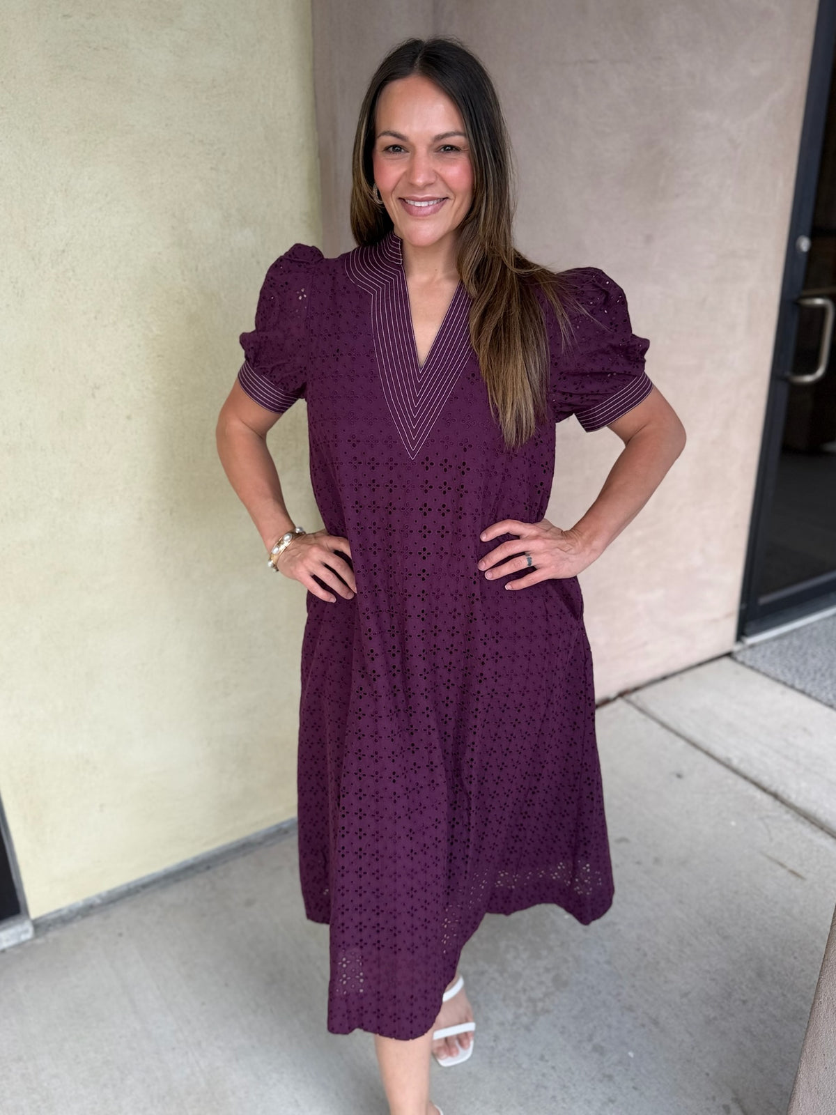 Something Special Eyelet Dress