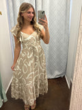 Sandy Shores Midi Dress