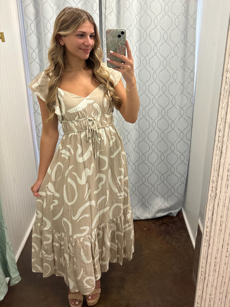 Sandy Shores Midi Dress