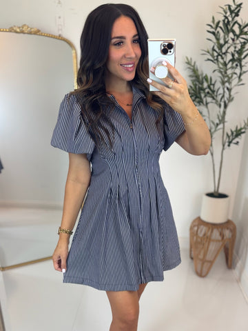 Stylish Impression Striped Dress