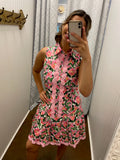 Petal Pop Scalloped Dress