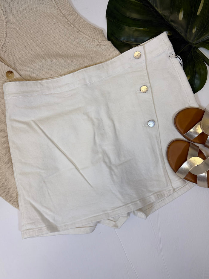 Savannah High Rise Skort - Risen
