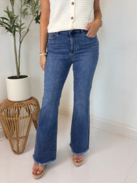 Baylor Bootcut Fray Hem Jean - Judy Blue