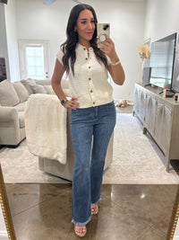Polished Perspective Short Sleeve Cardigan