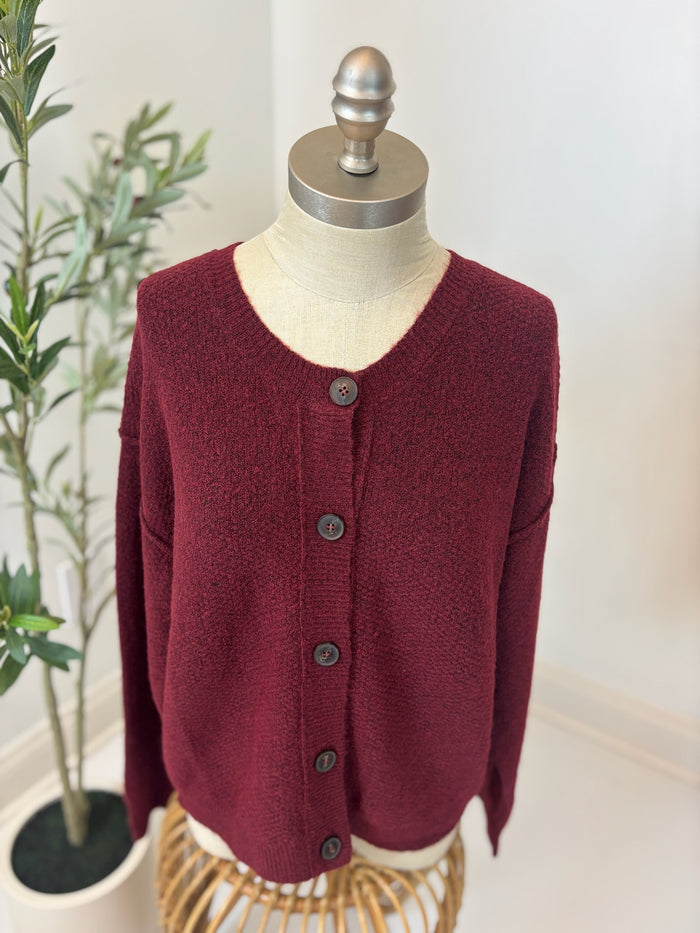 Gentle Touch Button Front Cardigan