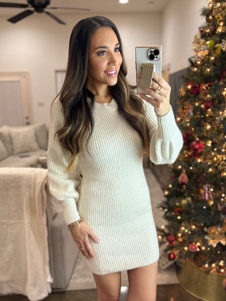 Sparkle and Shine Sweater Dress