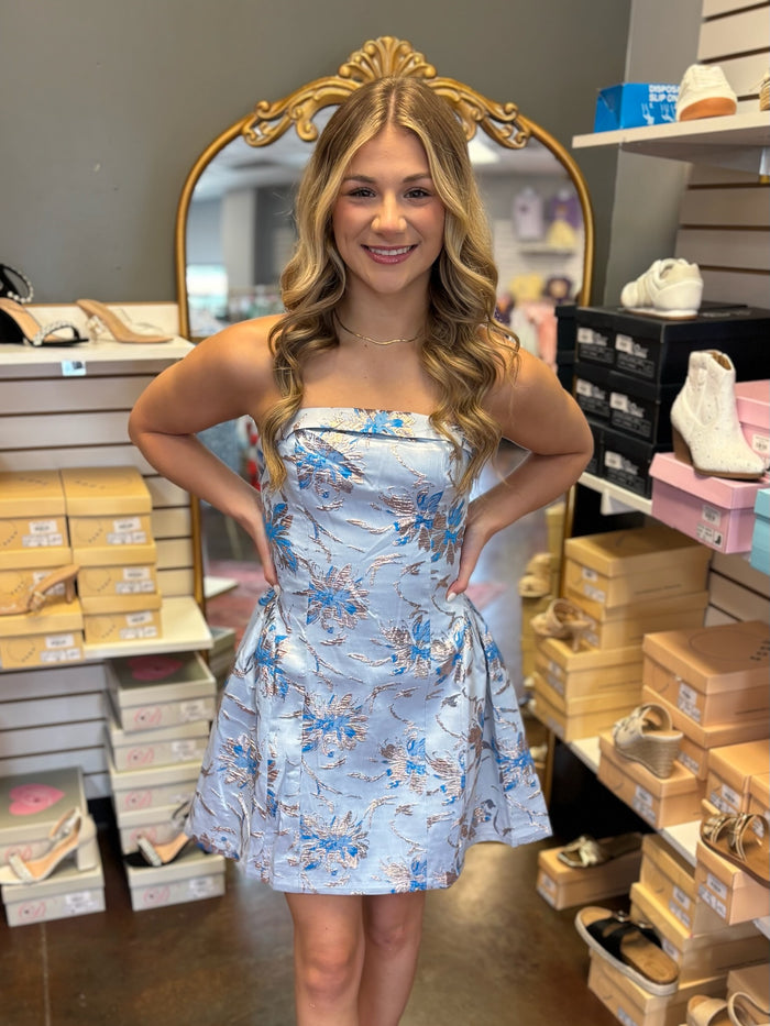 Opulent Hour Strapless Dress